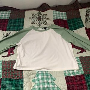 Mint blue long sleeve